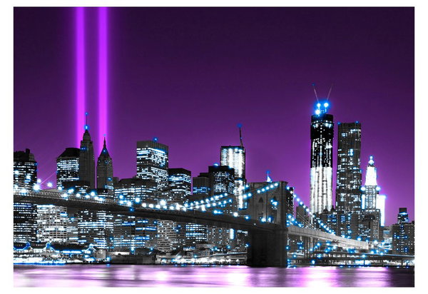 Tapete 'Glänzender Manhattan'