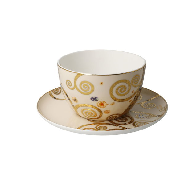 Goebel Tasse mit Untertasse 'Der Kuss'