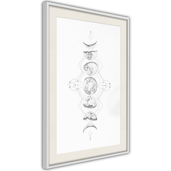 Poster 'Silver Globe'