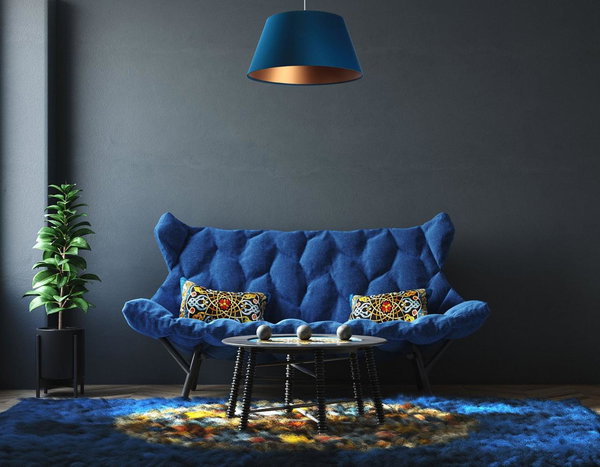 Pendelleuchte 'Big bell Elegant Sleek 1'
