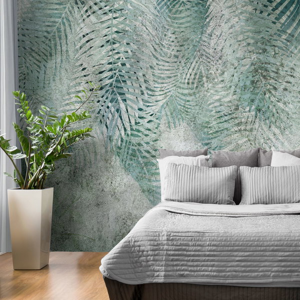 Self-adhesive wallpaper 'Prehistoric Palm Trees'
