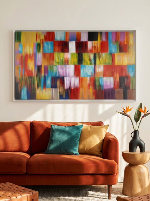 Handpainted Painting 'Hommage to life' | incl. certificate of authenticity