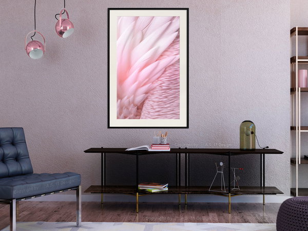 Poster 'Pink Feathers'