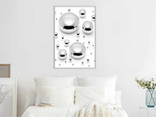 Poster 'Silver Drops'