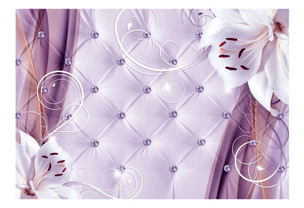 Selbstklebende Tapete 'Lily and Violet'