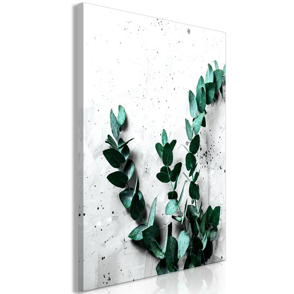 Impression sur toile 'Eucalyptus Scent Vertical'