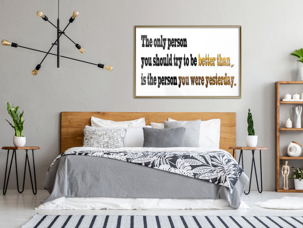Poster 'Outdo Yourself'