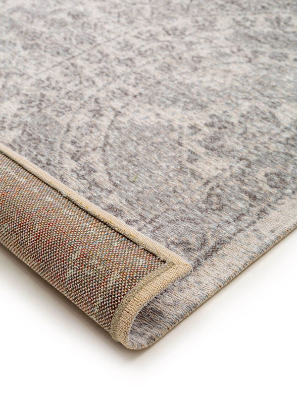 Design Flachgewebeteppich Tosca Grau