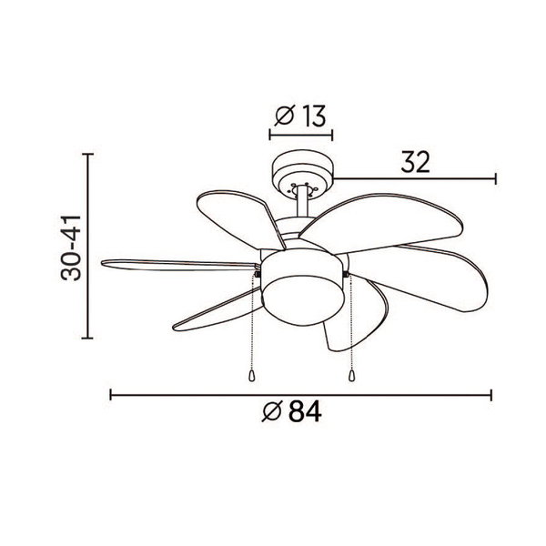 Ventilatore da soffitto 'Tabit MC'