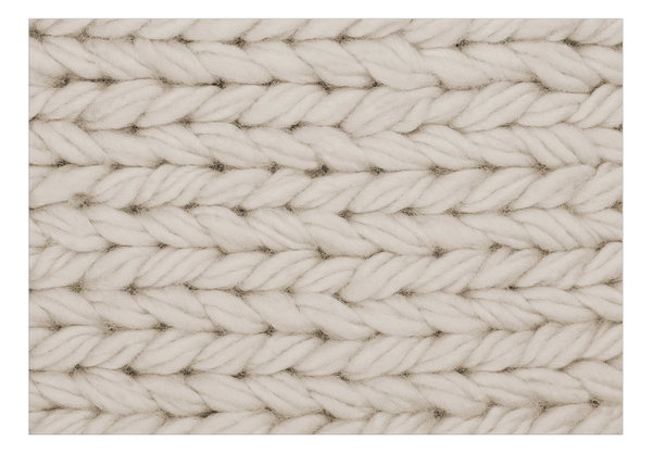 Papel de parede auto-adesivo 'Real Wool - Third Variant'