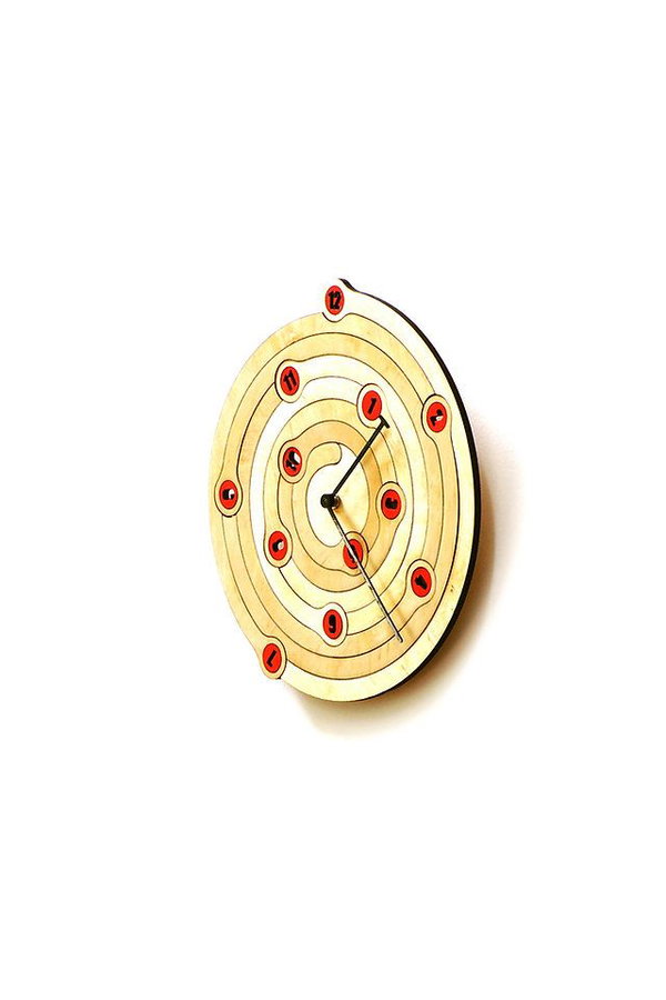 Wanduhr 'Spiral'