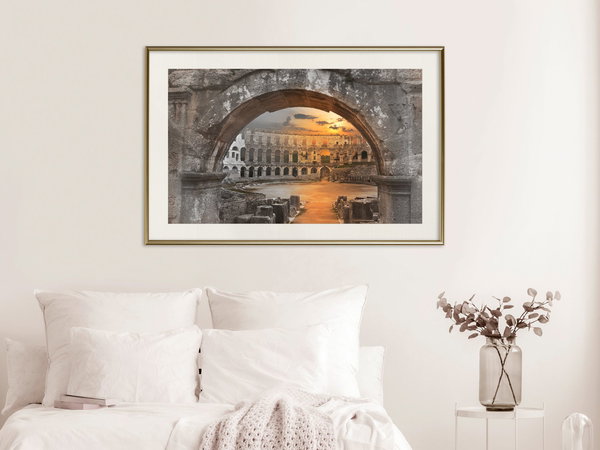 Poster 'Sunset in the Ancient City'