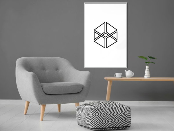 Poster 'Count the Squares'