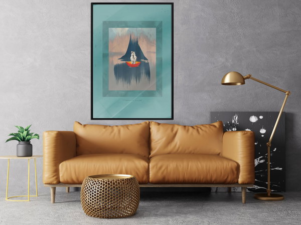 Poster 'Couple On Boat'