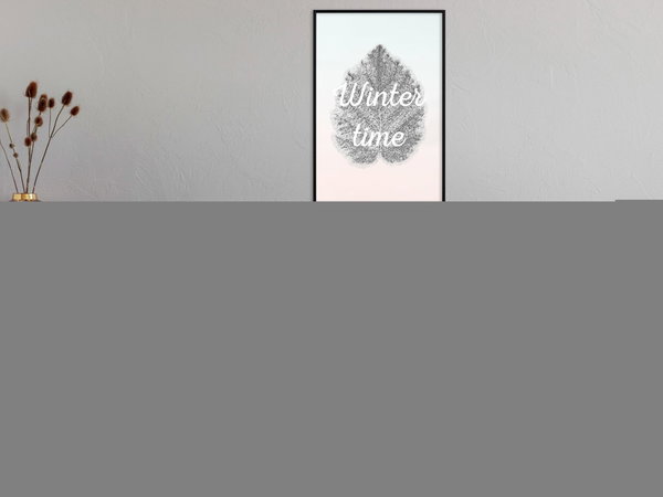Poster 'Winter Leaf'