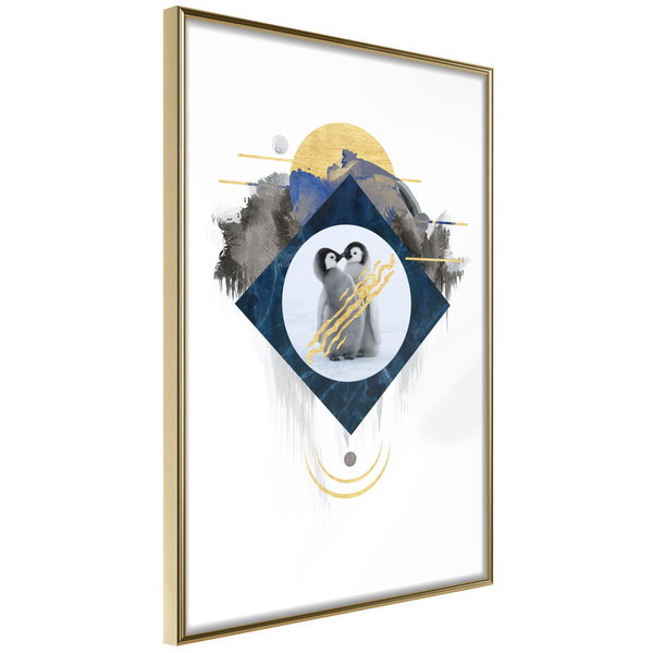 Poster 'Penguin Couple'