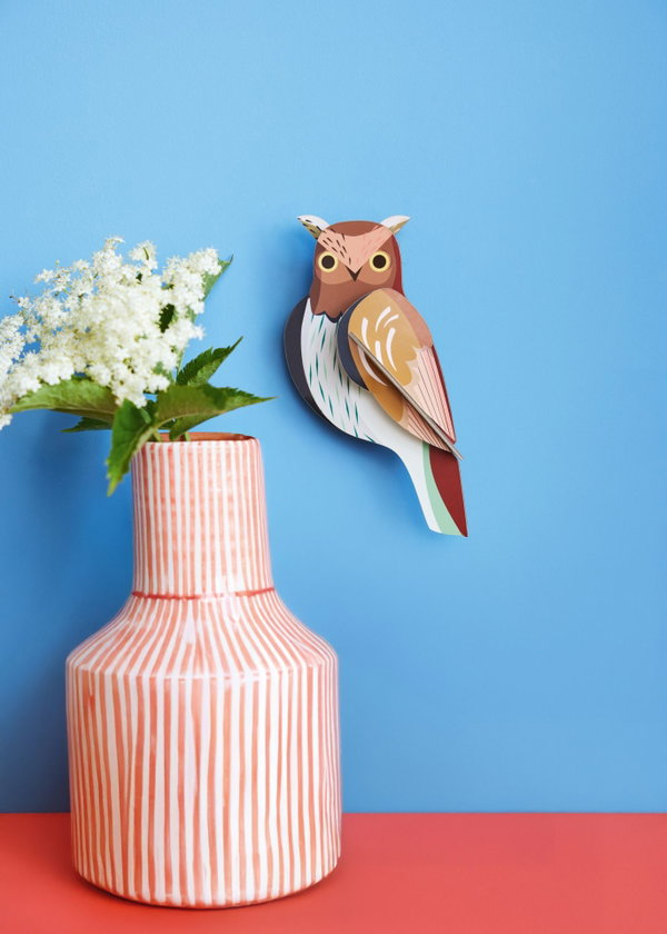Wanddeko Papier 'Tawny Owl'
