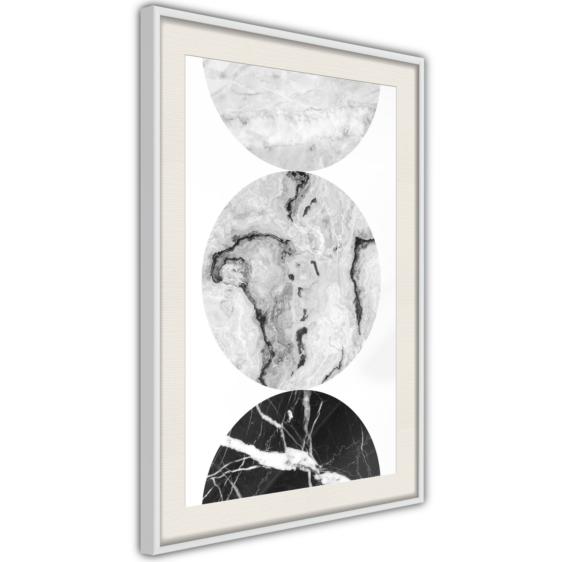 Poster 'Three Shades of Marble'