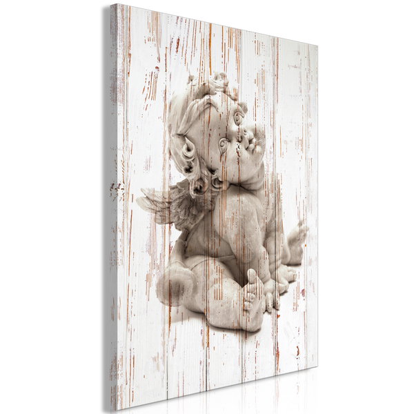 Impression sur toile 'Pensive Cupid Vertical'
