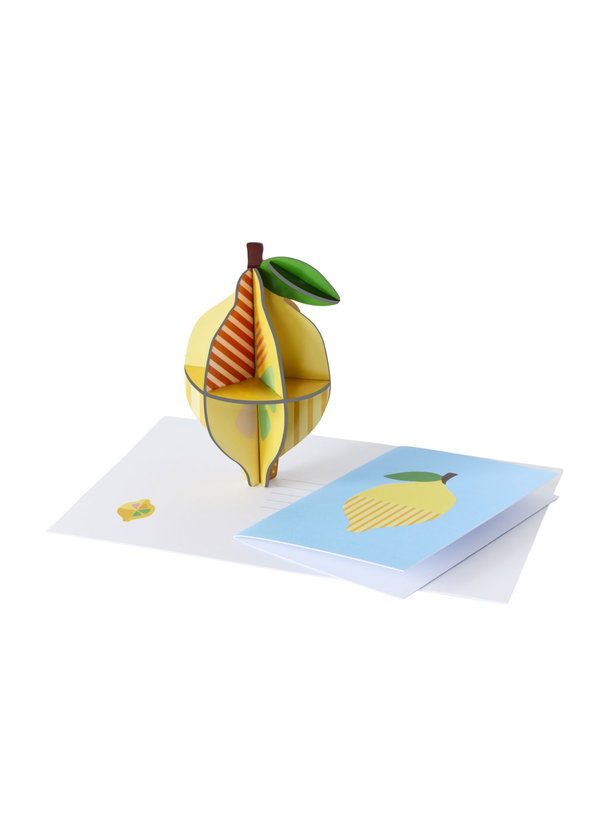 Esculturas de papel 'Lemon Shaped Shelf'