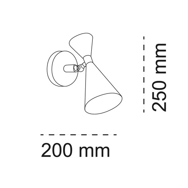 Wandleuchte 'Luna LW1'