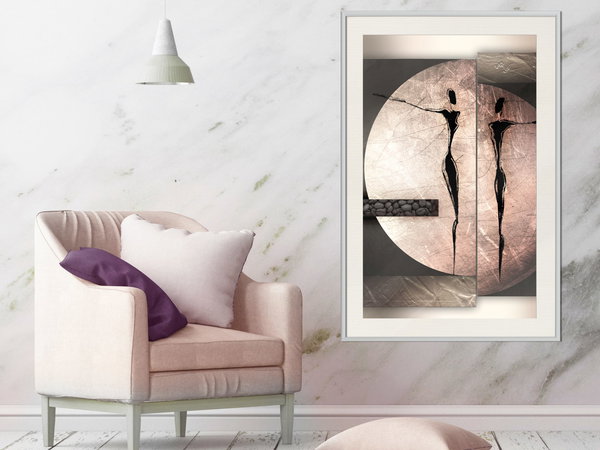 Poster 'Two Figures'