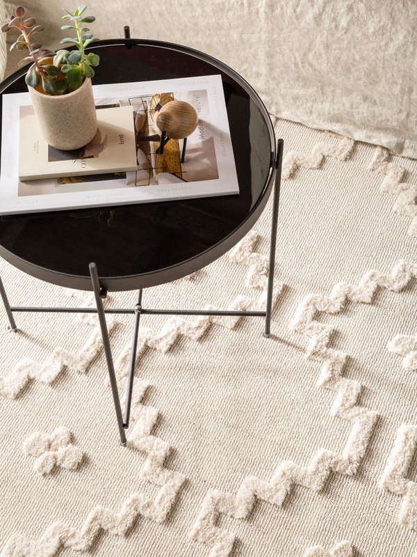 Design Teppich Oyo Beige