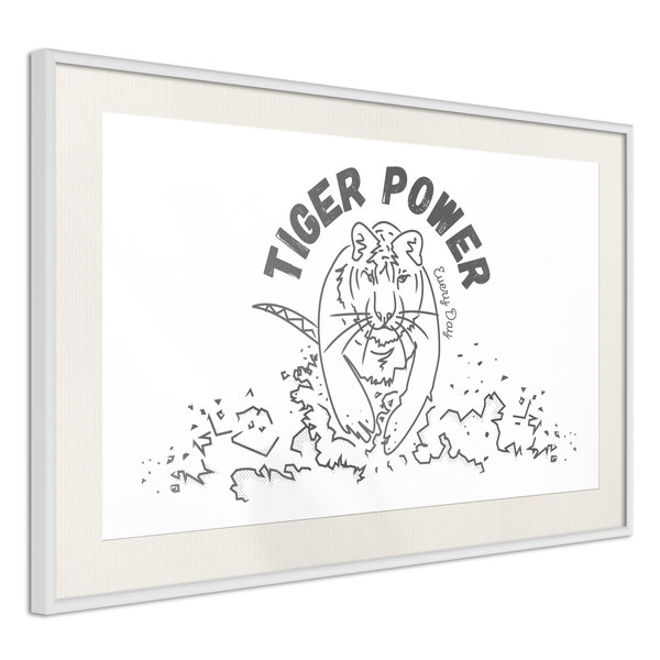 Poster 'Tiger Power'