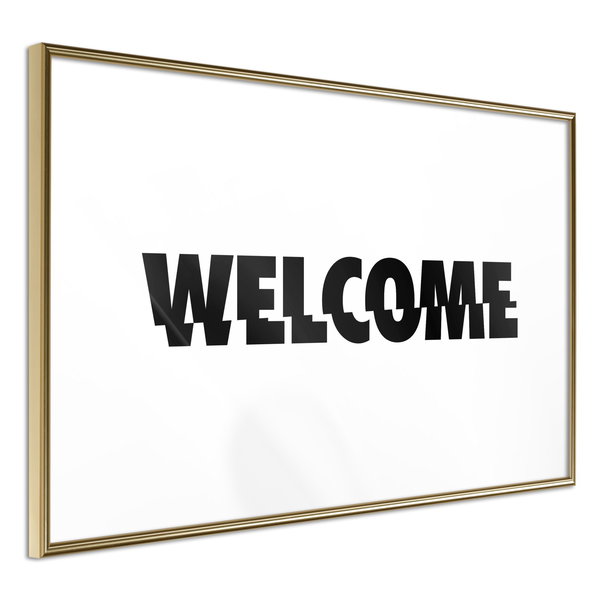 Poster 'Welcome'