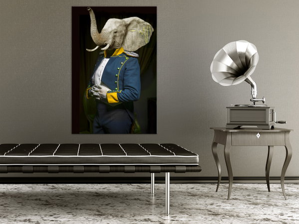 Impression sur toile 'Audience Vertical'