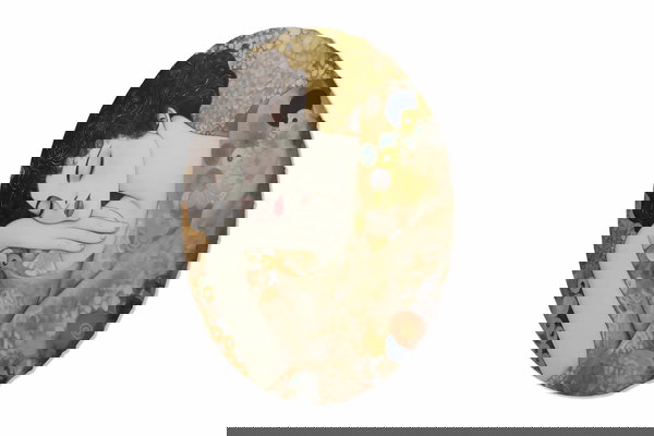 Tableau rond 'Ethereal Dreams'