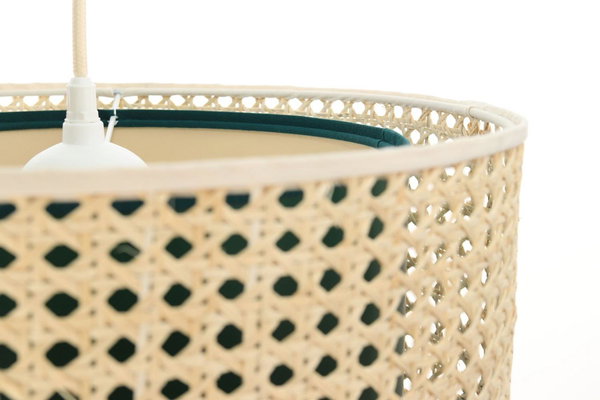 Pendelleuchte 'Rattan Lacey Serious 1'