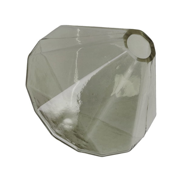 Glas Vase 'Oblique Prism' von Goebel 12,5x12x14,5cm
