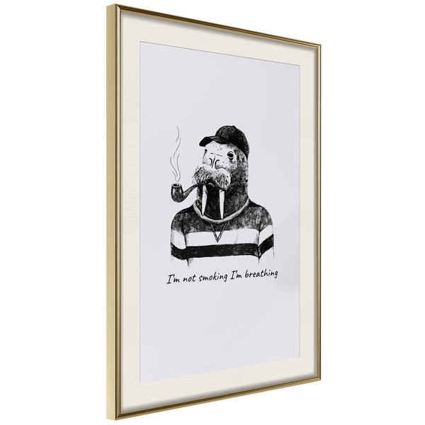 Poster 'I'm Not Smoking. I'm Breathing'