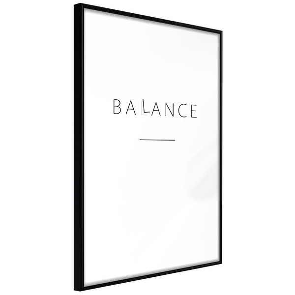 Poster 'Balance'