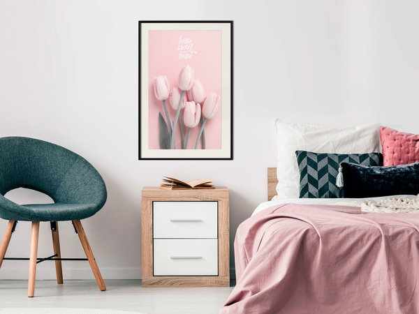 Poster 'Six Tulips'