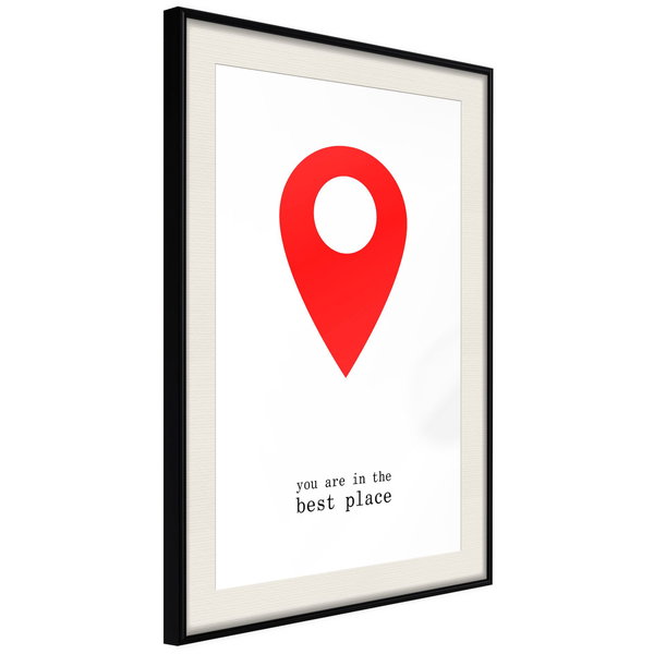 Poster 'You Are in the Best Place'