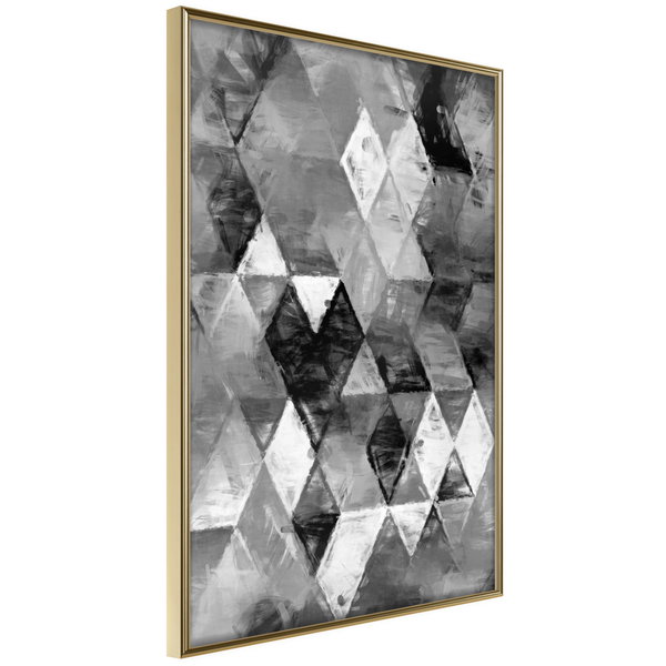 Poster 'Abstract Diamonds'