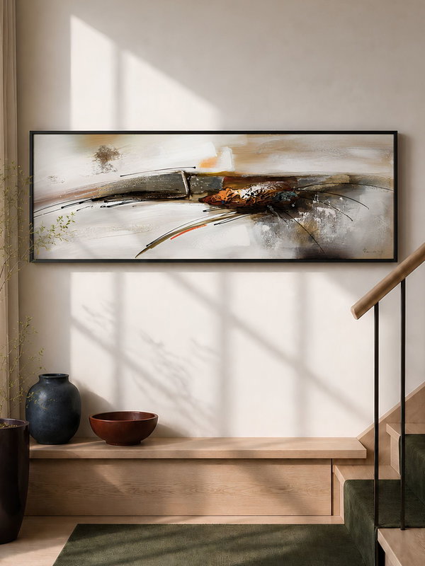 Handgeschilderd schilderij 'Any Illusion' | incl. certificaat van echtheid