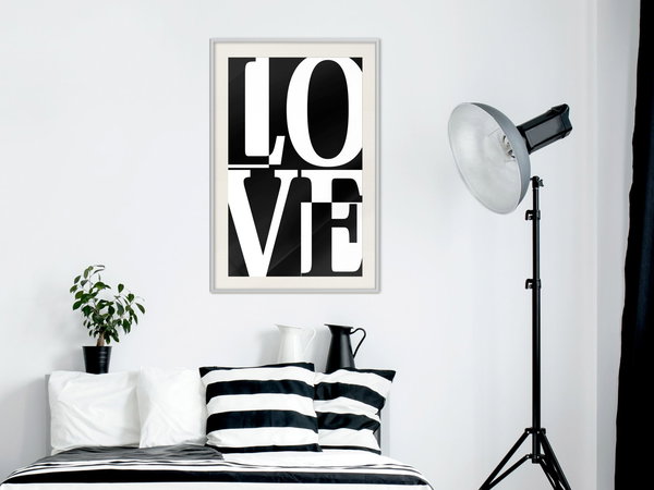 Poster 'Black and White Love'