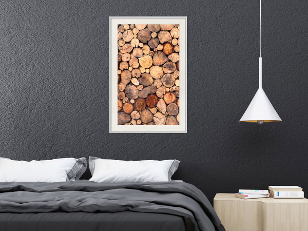 Poster 'Log Pile'