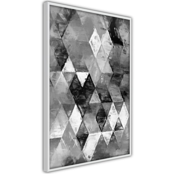 Poster 'Abstract Diamonds'
