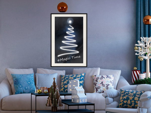 Poster 'Bright Christmas Tree'