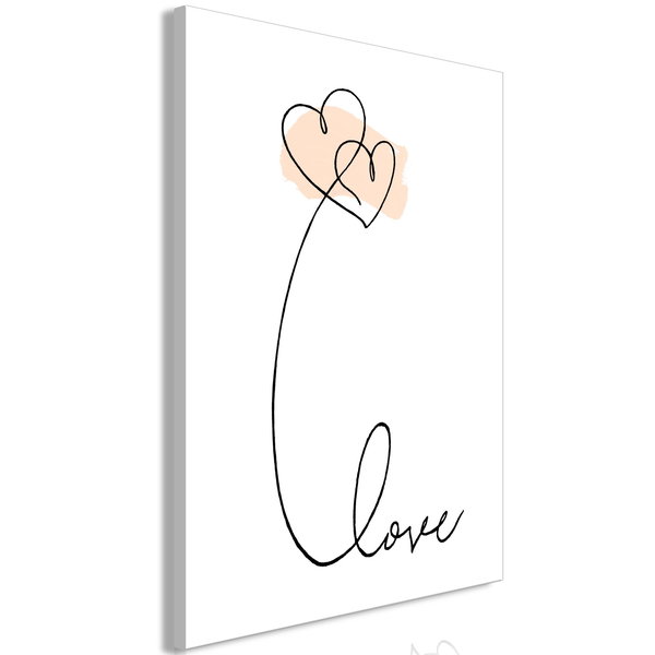 Umelecké výtlačky na plátne 'Connected in the Clouds Vertical'