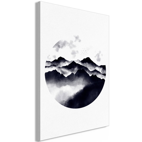 Impression sur toile 'Mountain Landscape Vertical'