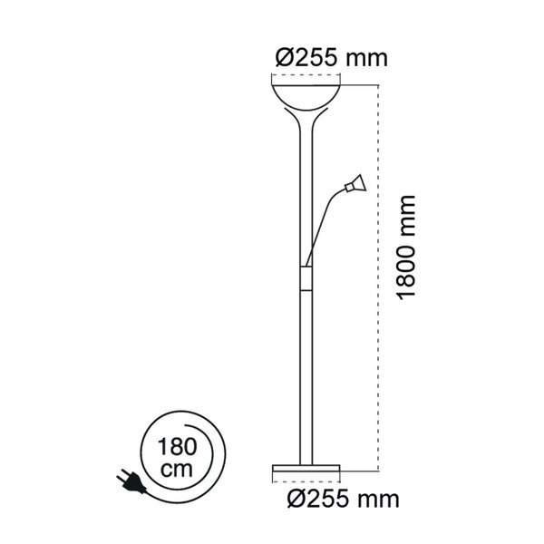 Stehlampe 'Varia 2GD'