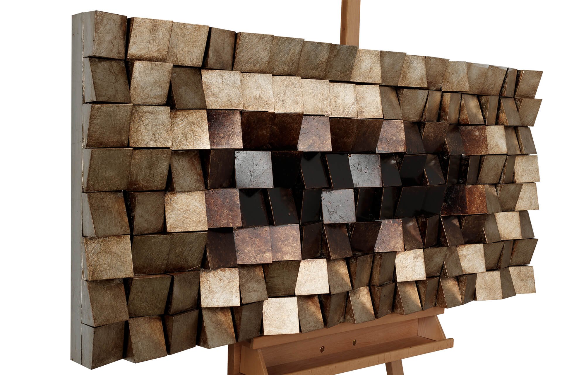 Order 3D wall art 'Lustrous Pixel' | KunstLoft