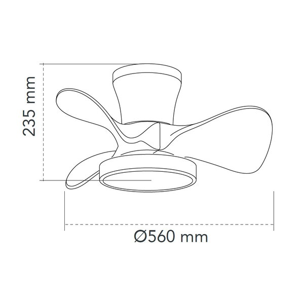 Deckenventilator 'Moll MC1'