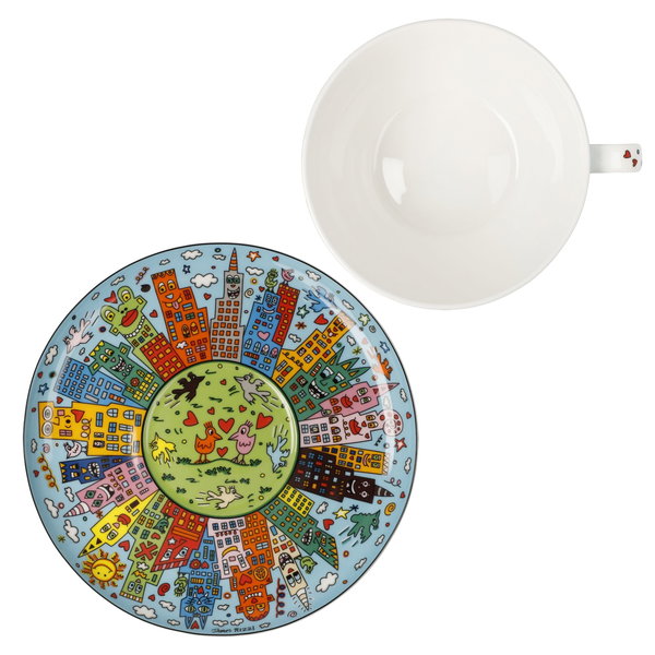 Goebel Tasse mit Untertasse 'My NY City Day'