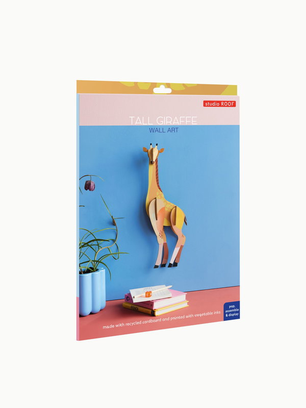 Wanddeko Papier 'Tall Giraffe'
